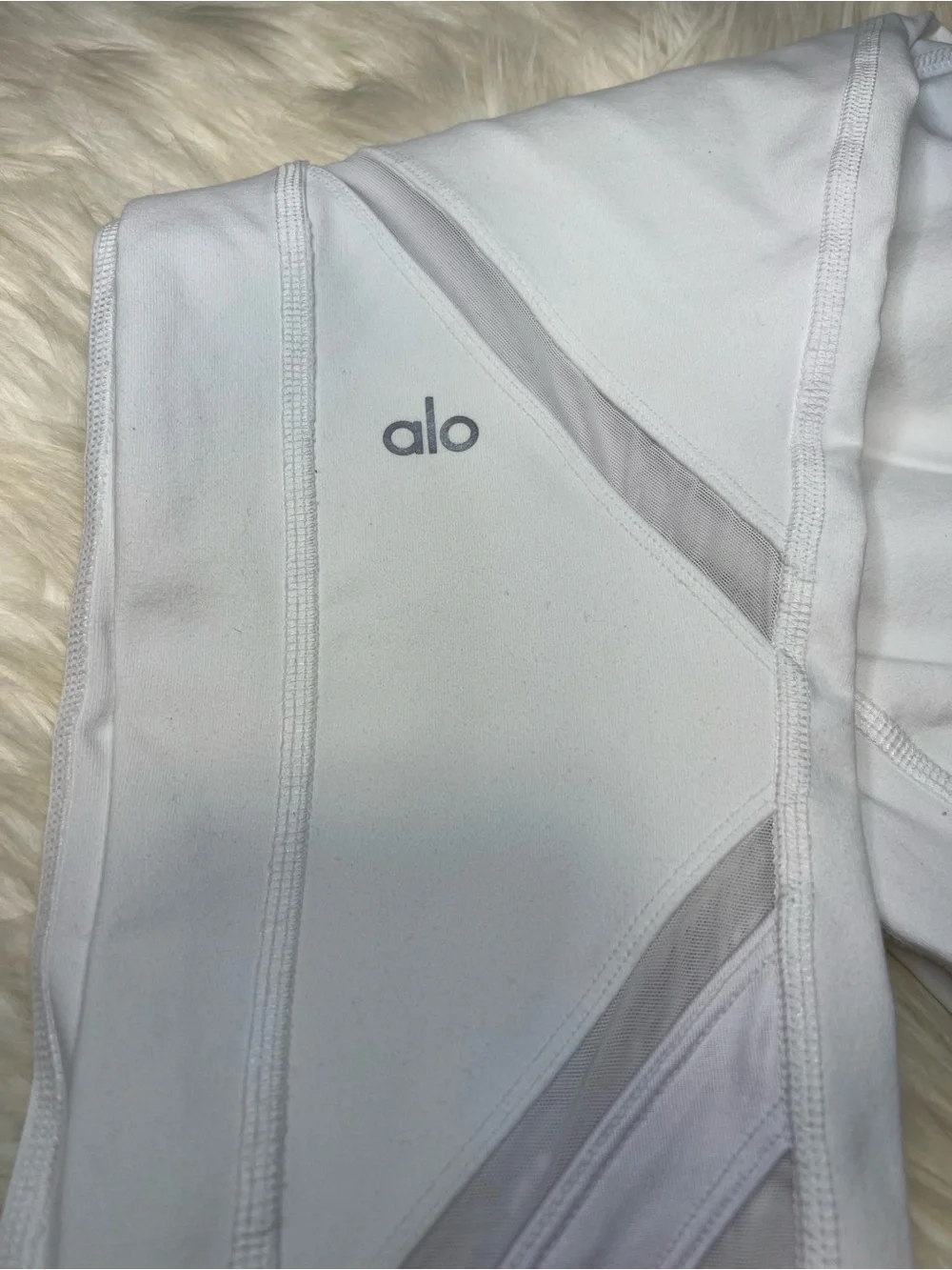Alo leggings mesh designs